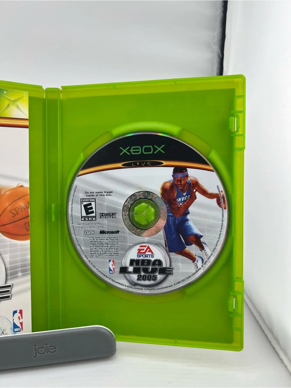 📀NBA Live 2005 Xbox Game - Green Case